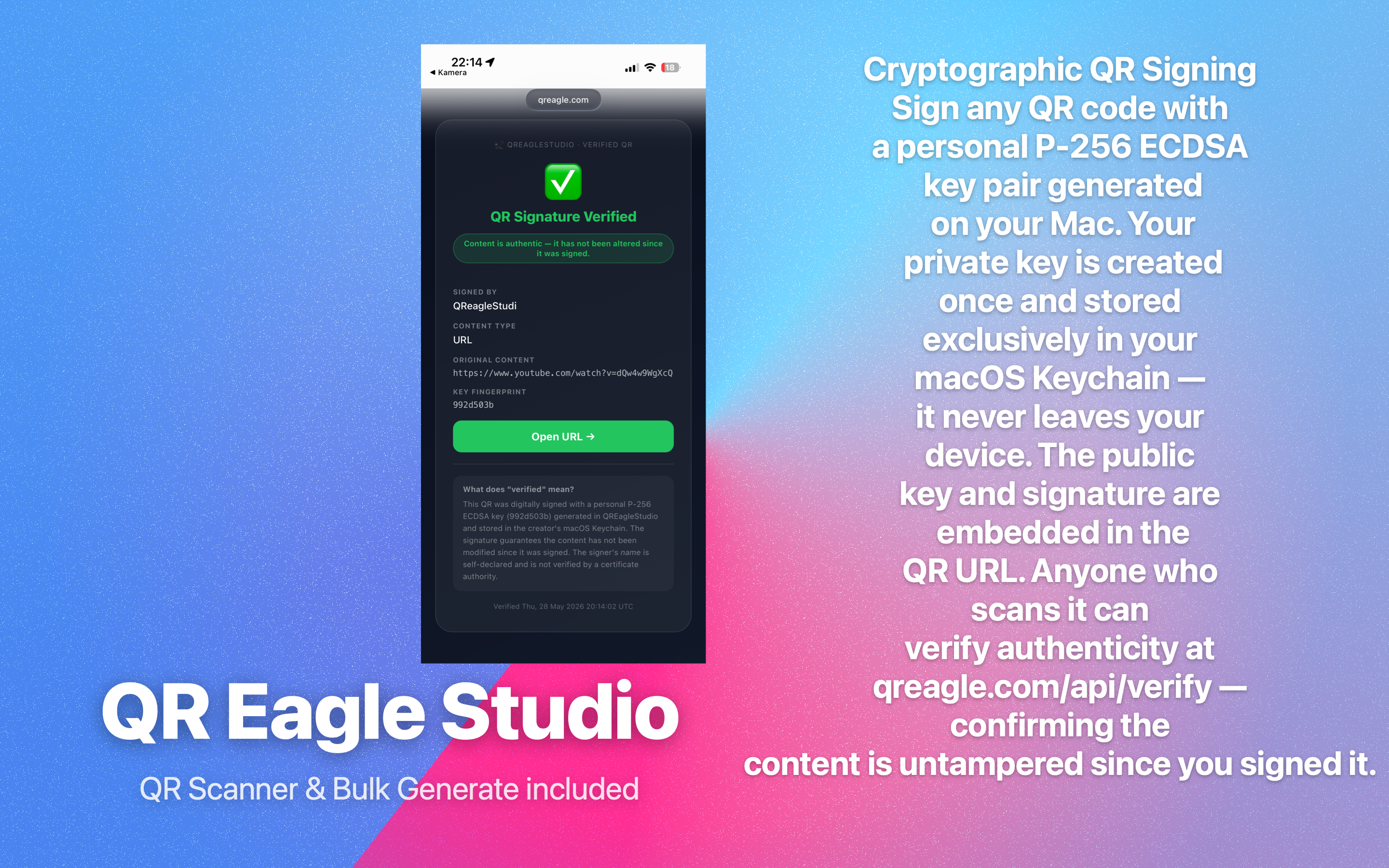 Signature Verification Page